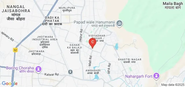 Biyani School of Nursing and Paramedical Sciences, Jaipur Map