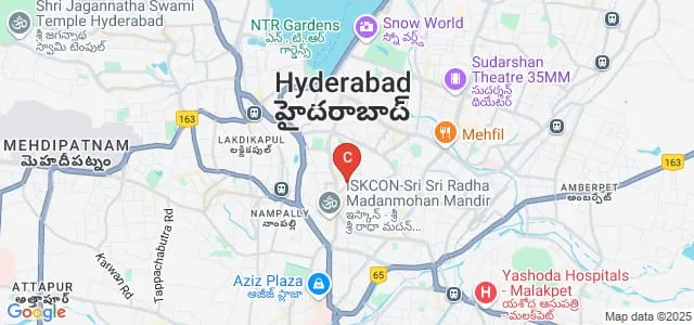 George's Degree College for Women, Hyderabad Map