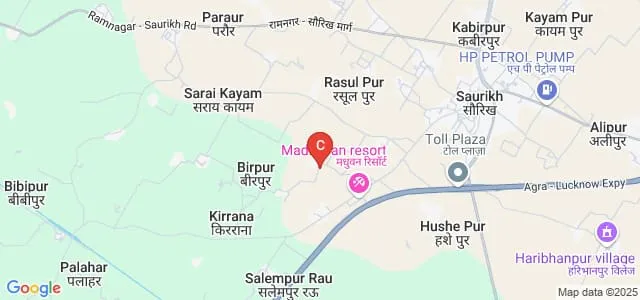 Ganga Singh Mahavidyalaya, Ballia Map