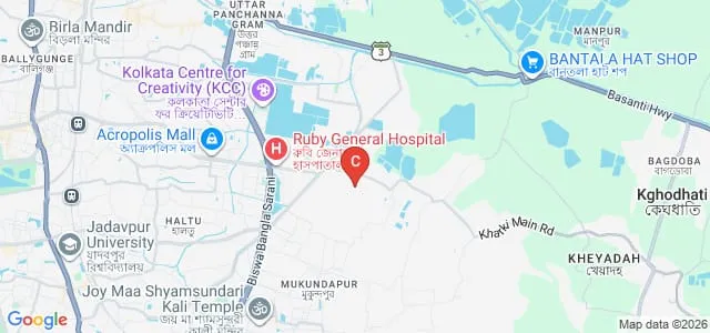 Meghnad Saha Institute of Technology, South 24 Parganas Map