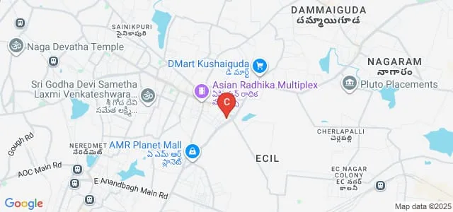 Vasundara Women's Degree College and Vasundara Junior College For Girls, Hyderabad Map