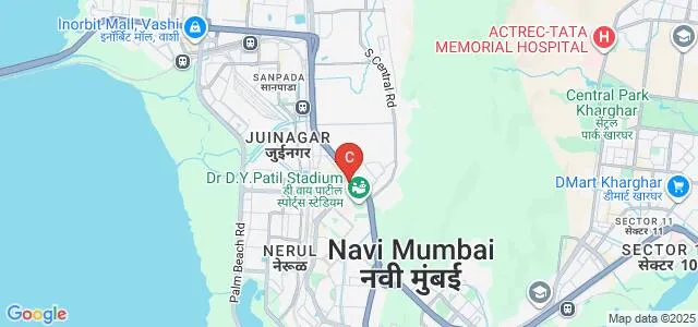 DY Patil University School of Dentistry, Navi Mumbai Map