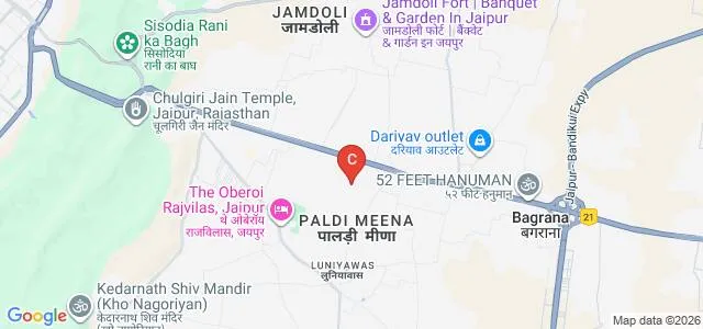 Rajputana Unani Medical College Hospital and Research Centre, Jaipur Map