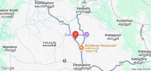 CSI College for Legal Studies, Kanakkary Map