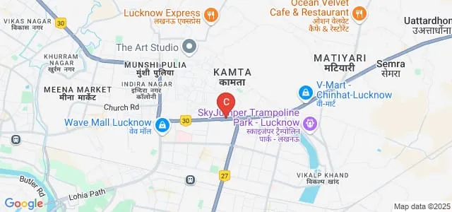 Atal Bihari Vajpayee Nagar Nigam Degree College, Lucknow Map