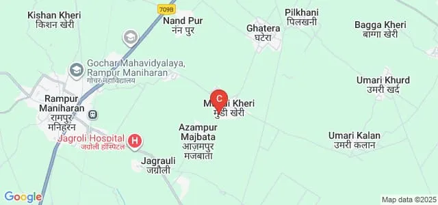 Chaudhary Hari Singh Kanya Mahavidyalaya, Saharanpur Map