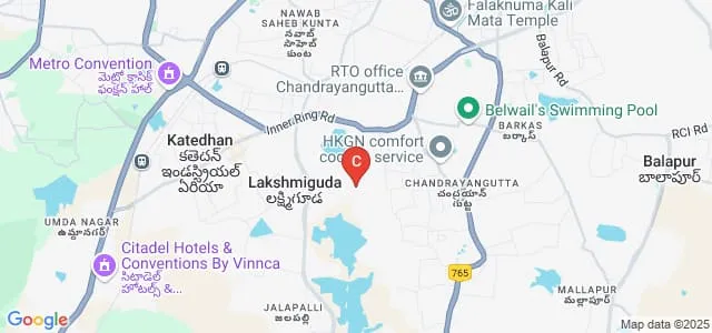 Aurora's Scientific Technological and Research Academy, Hyderabad Map
