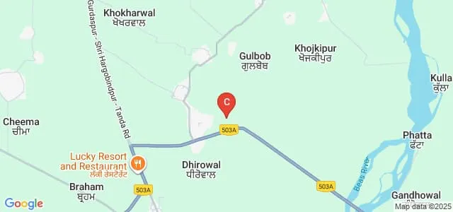 Pannu Polytechnic College, Gurdaspur Map