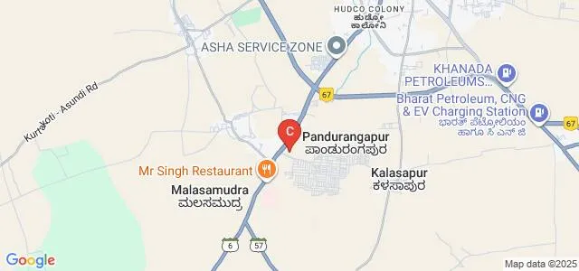 Anjuman E-Islam Polytechnic, Gadag Map