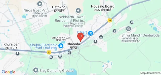 Dr Khoobchand Baghel Government PG College, Bhilai Map