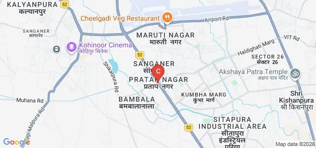St Joseph TT College, Jaipur Map