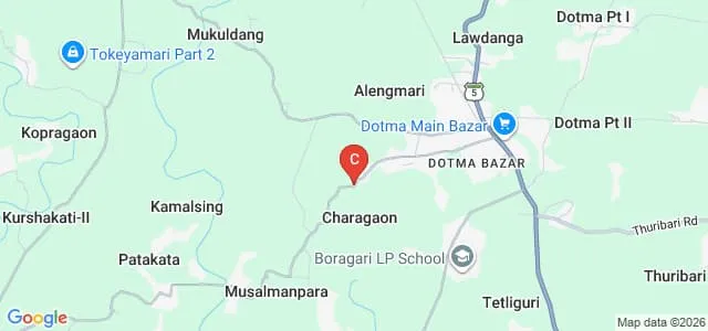 Bodofa UN Brahma College, Kokrajhar Map