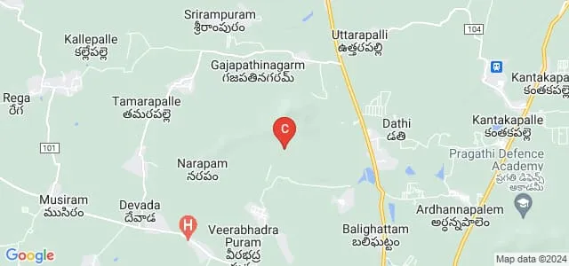 Coastal Institute of Technology and Management, Vizianagaram Map