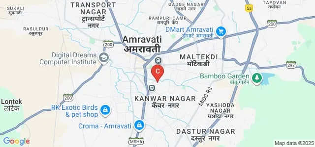 Mahila Mahavidyalaya, Amravati Map