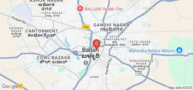Wardlaw CSI Degree College, Bellary Map