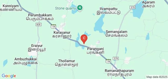 MASS Polytechnic College, V Parangani Map
