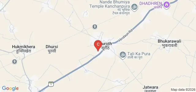 Vivekanand Shikshak Prashikshan Mahavidhyalay, Karauli Map