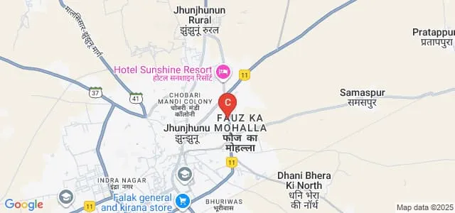 Seth NMT Government Girls College, Jhunjhunu Map