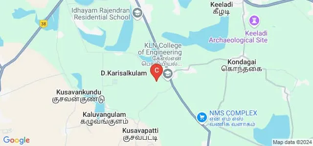 KLN College of Information Technology, Pottapalayam Map