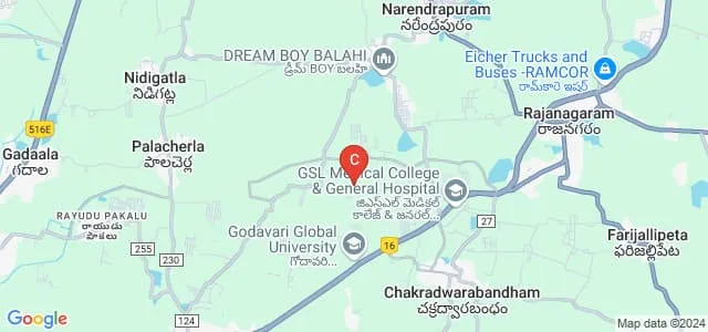 GIET College of Engineering, Rajahmundry Map