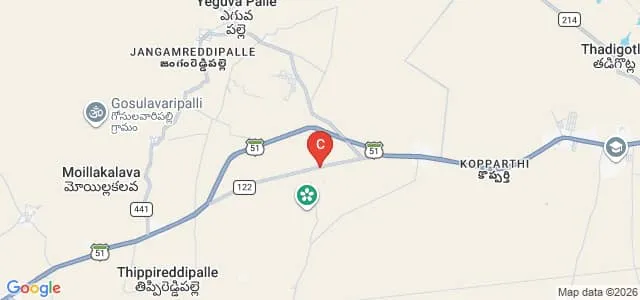 Centre for Distance and Online Education, Yogi Vemana University, Kadapa Map