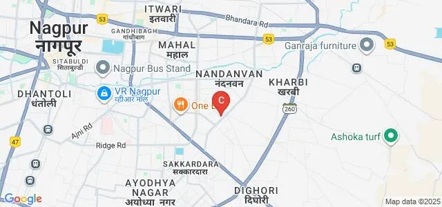 Dhananjayrao Gadgil Institute of Cooperative Management, Nagpur Map