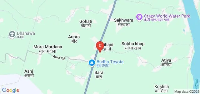 Buddha Institute of Technology, Gaya Map