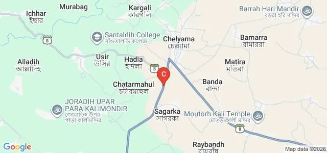 Simanta Manbhum Teachers Training College, Raghunathpur Map