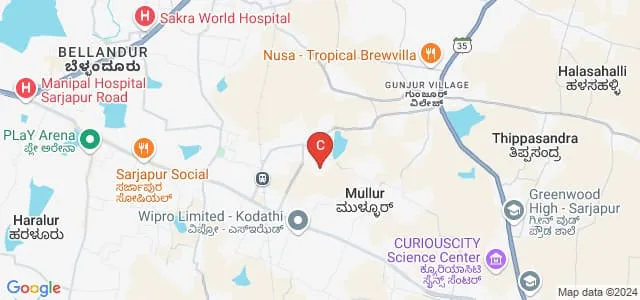 Sri Krishna Polytechnic, Bangalore Urban Map