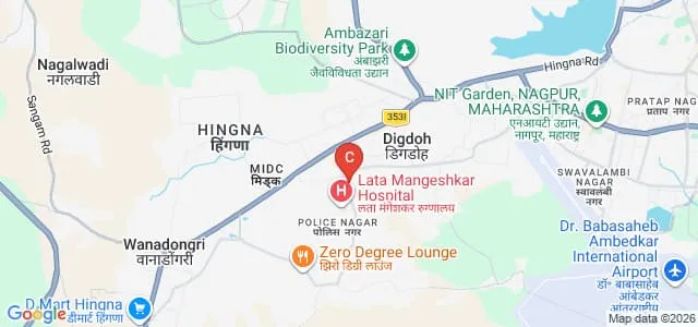 GH Raisoni College of Engineering, Nagpur Map
