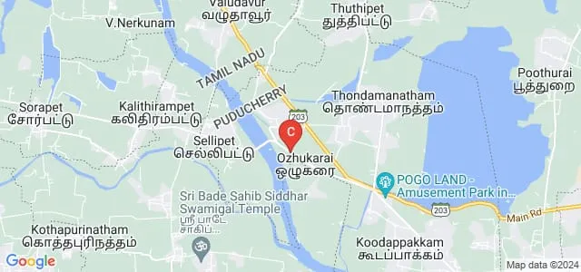 Usha Latchumanan College of Education, Puducherry Map