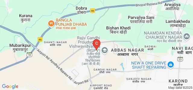 Bhabha College of Engineering, Bhopal Map