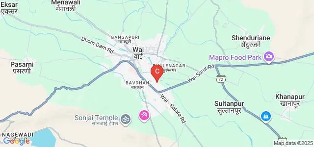 Shri Bhimrao Shinde Arts, Commerce and Science Mahila Mahavidyalaya, Satara Map