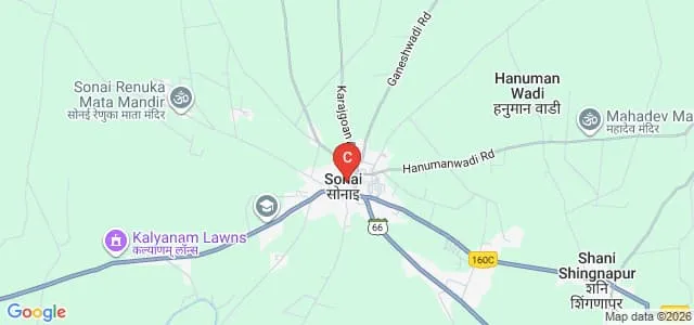College of Agriculture, Sonai Map