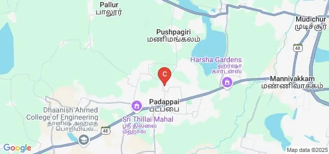 International Institute of Biotechnology and Toxicology, Kancheepuram Map