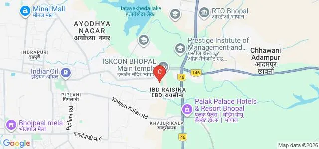 Oriental College of Pharmacy and Research, Indore Map