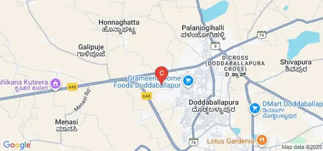 Sri Devaraj Urs Institute of Management, Doddaballapur Map