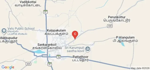 Manonmaniam Sundaranar University College, Sankarankoil Map