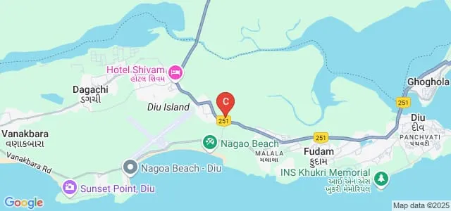 Government College, Daman Map