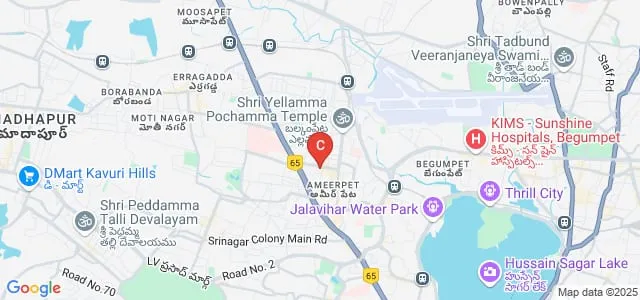 CMS Degree College, SR Nagar Map