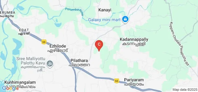 Pilathara Cooperative Arts and Science College, Pilathara Map