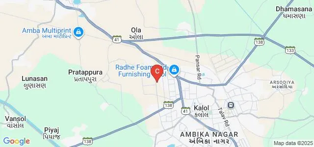 Ananya College of Homoeopathy, Kalol Map