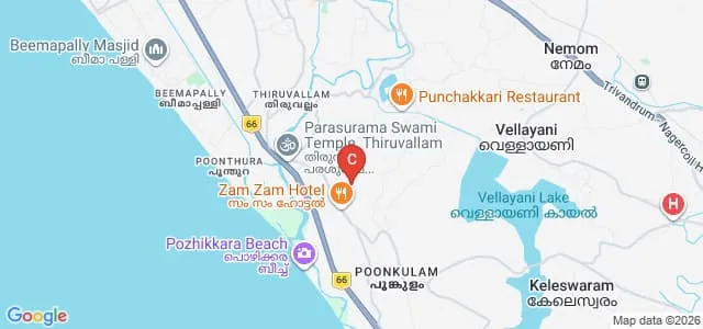 Christ Nagar College of Education, Thiruvananthapuram Map