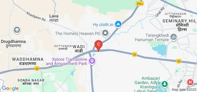 Hiwarkar Arts, Commerce and Science College, Nagpur Map