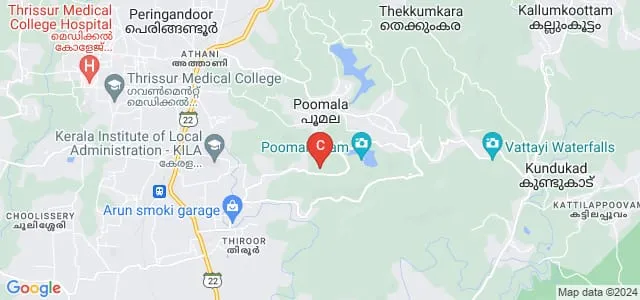 Focus Institute of Science and Technology, Poomala Map