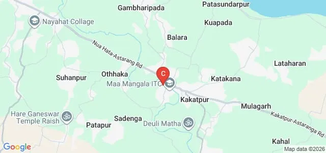 Mangala Mahavidyalaya, Kakatpur Map