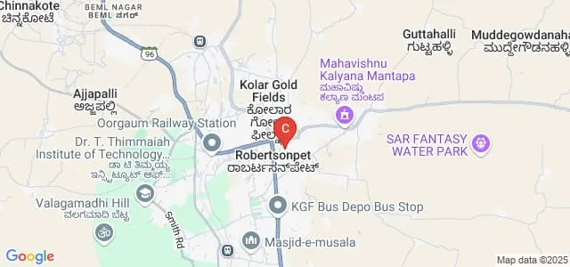 Government First Grade College, Kolar Map