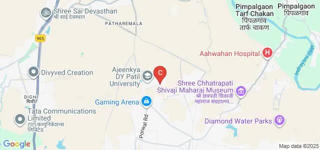 Dr DY Patil School of Architecture, Pune Map