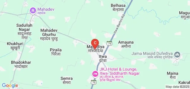 Dr Ram Manohar Lohiya PG College, Azamgarh Map