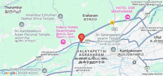 Government College of Fine Arts, Kumbakonam Map